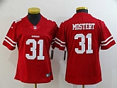 Women Nike 49ers 31 Raheem Mostert Red Vapor Untouchable Limited Jersey,baseball caps,new era cap wholesale,wholesale hats